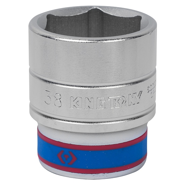 Головка торцевая стандартная шестигранная 3/4", 38 мм 633538M King Tony