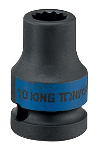 Головка торцевая ударная двенадцатигранная 1/2", 17 мм 453017M King Tony