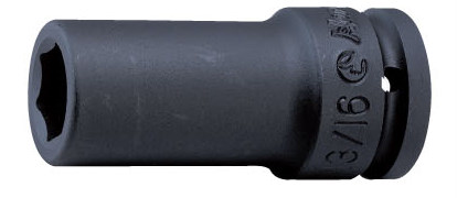 Ударная торцевая головка длинная 3/4", 6-гр, Hans