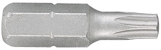 Вставка (бита) торцевая 1/4", TORX, T30, L = 25 мм 102530T King Tony