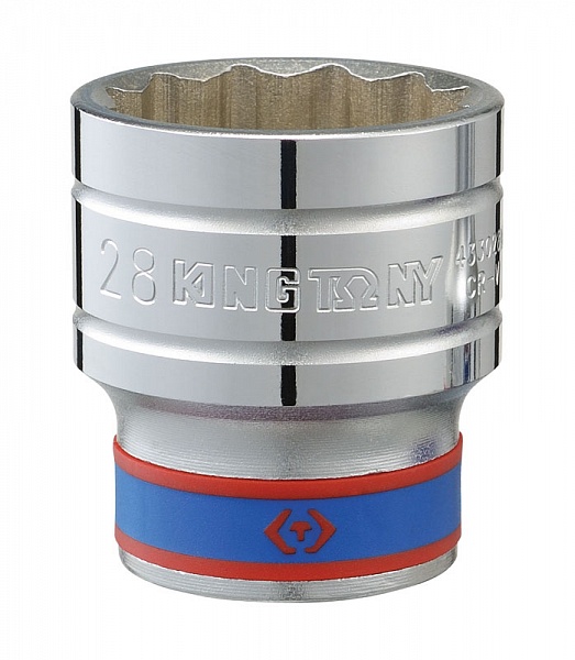 Головка торцевая стандартная двенадцатигранная 1/2", 26 мм 433026M King Tony