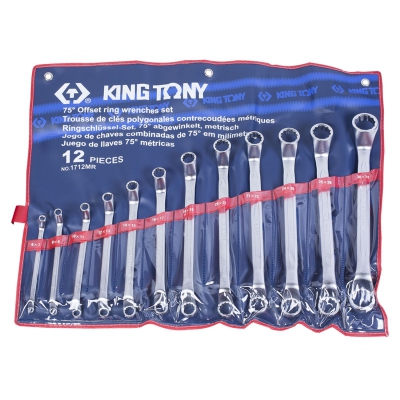 Набор накидных ключей, 6-32 мм, 12 предметов 1712MR King Tony