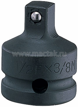 Переходник ударный 1/2">3/8", с шариковым фиксатором 4863P King Tony