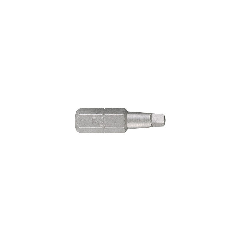 Вставка (бита) торцевая 1/4", SQUARE, №0, L = 25 мм, квадратная 102500R King Tony