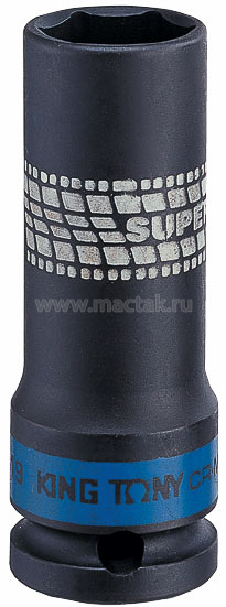 Головка торцевая ударная глубокая 1/2", 22 мм, тонкостенная 441522M King Tony