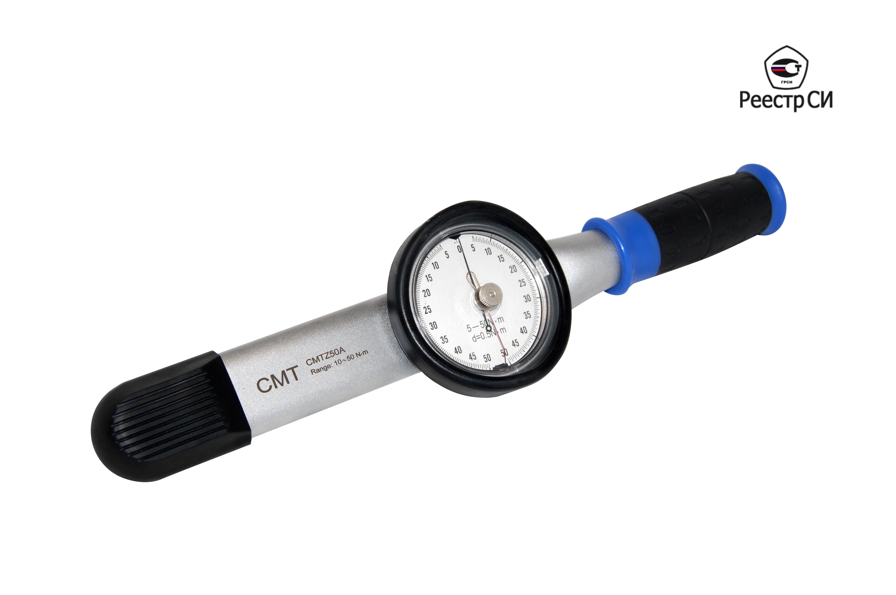 Ключ динамометрический 1/4" 0.3-3 Nm. стрелочный CMT