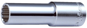 Торцевая головка длинная 1/2" 23 мм,12-гр, Hans