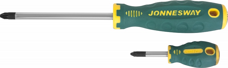Отвертка ANTI-SLIP GRIP Pozidriv ® PZ3 8x125x254 мм Jonnesway D71Z3125