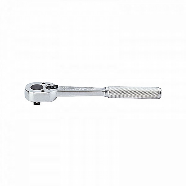 Трещотка 3/8", 200 мм, 32 зубца, флажковая, фиксатор 3779-08F King Tony