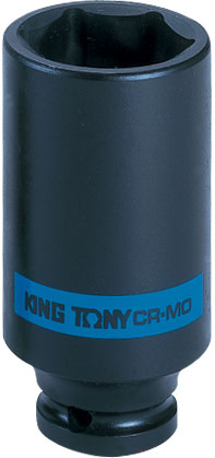 Головка торцевая ударная глубокая шестигранная 1/2", 28 мм 443528M King Tony