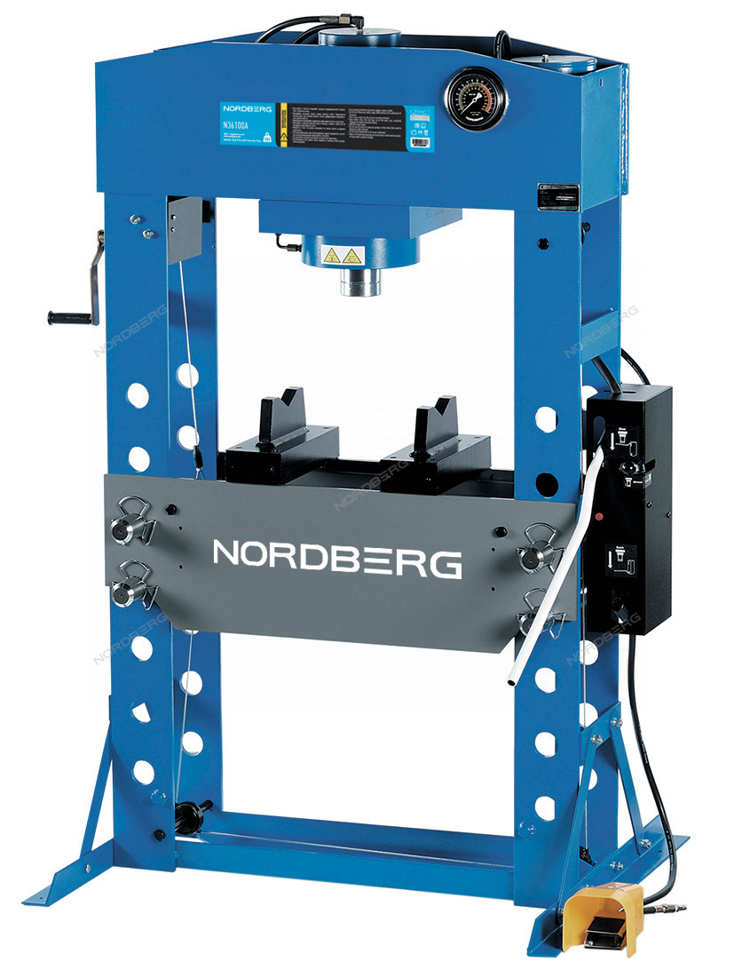 Пресс с пневмоприводом, усилие 100 тонн NORDBERG N36100A