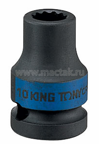 Головка торцевая ударная двенадцатигранная 1/2", 17 мм 453017M King Tony