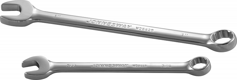 Ключ комбинированный 1-1/8 зеркальная полировка Jonnesway W26430
