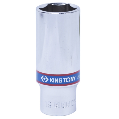 Головка торцевая глубокая шестигранная 3/8", 19 мм 323519M King Tony