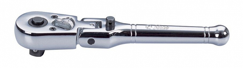 Трещотка шарнирная 1/2", 45-зуб, Hans