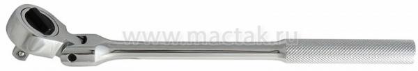 Трещотка 3/8", 250 мм, 32 зубца, дисковый механизм, шарнирная 3734-10F King Tony
