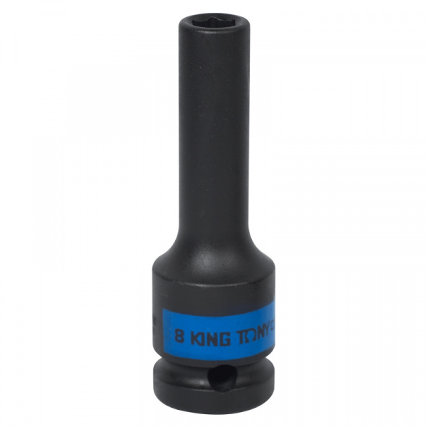 Головка торцевая ударная глубокая шестигранная 1/2", 8 мм 443508M King Tony