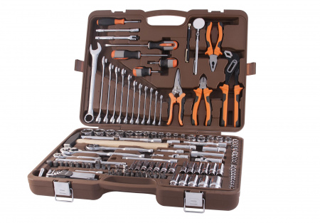 Набор инструмента универсальный Ombra 1/4", 3/8" и 1/2"DR, 150 предметов