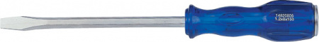 Отвертка шлицевая Slotted 10,0 мм 300 мм, силовая, пластиковая ручка 14821012 King Tony