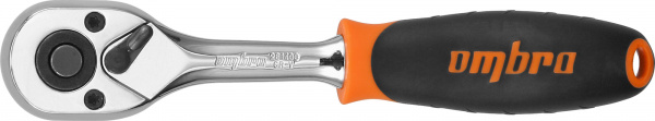 Рукоятка трещоточная Ombra 1/4"DR, 48 зубцов