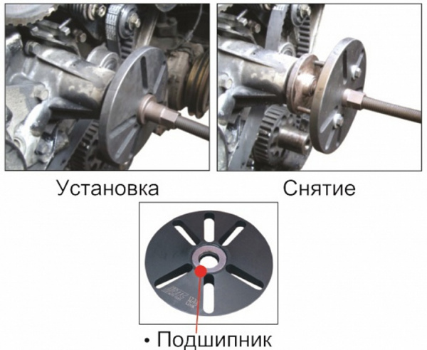 Приспособление для снятия и установки шкивов JTC-1732