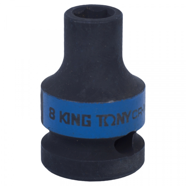 Головка торцевая ударная шестигранная 1/2", 08 мм 453508M King Tony