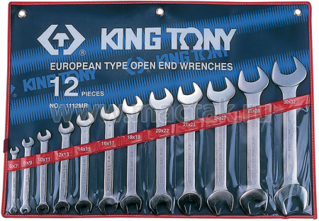 Набор рожковых ключей, 6-32 мм, 12 предметов 1112MR King Tony