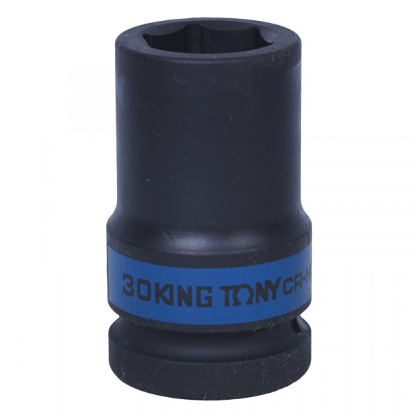 Головка торцевая ударная глубокая шестигранная 1", 30 мм 843530M King Tony