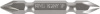 Вставка (бита) торцевая 1/4", Phillips, PH1, L = 50 мм, двусторонняя 155001P King Tony