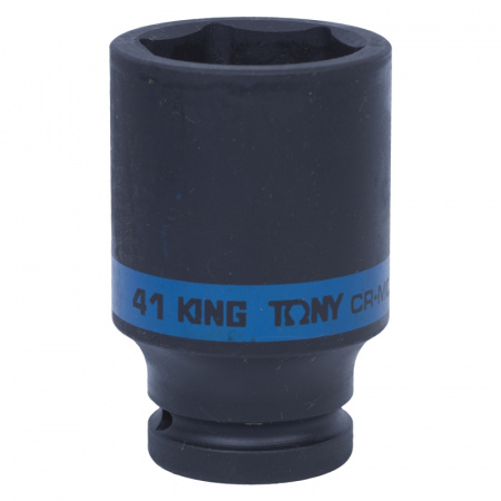 Головка торцевая ударная глубокая шестигранная 3/4", 41 мм 643541M King Tony