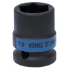 Головка торцевая ударная шестигранная 1/2", 19 мм 453519M King Tony