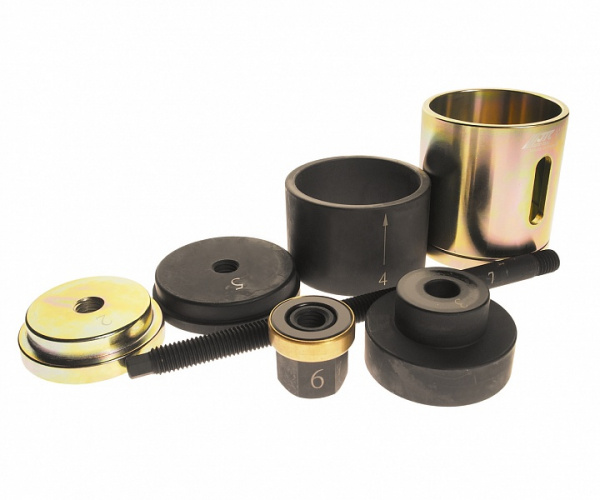 Набор инструментов для снятия и установки сайлентблоков переднего подрамника (BMW F01,F06,F10) JTC-4441