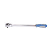 Трещотка 1/2", 375 мм, 32 зубца, флажковая с кнопкой 4762-15G King Tony
