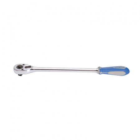 Трещотка 1/2", 375 мм, 32 зубца, флажковая с кнопкой 4762-15G King Tony