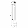 Бита-головка 1/2 TORX T45 L=200мм JTC-45545200