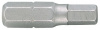 Вставка (бита) торцевая 1/4", HEX, 8 мм, L = 25 мм 102508H King Tony