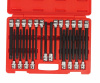 Набор бит-головок 1/2 6-ти гранных HEX H5-H12,TORX T40-T70, SPLINE M8-M10,RM8-RM14 22 предмета JTC-5329