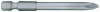 Вставка (бита) торцевая 1/4", Pozidriv, PZ2, L = 50 мм, для шуруповерта 715002Z King Tony