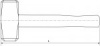 Кувалда с деревянной рукояткой 2 кг Thorvik WSH002