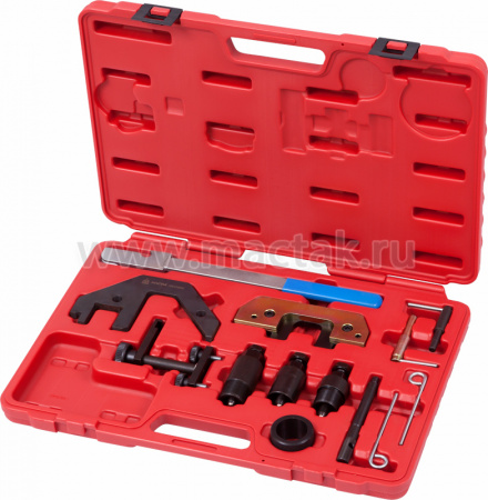 Набор фиксаторов распредвала / коленвала, BMW, кейс, 12 предметов 103-21205C Мастак