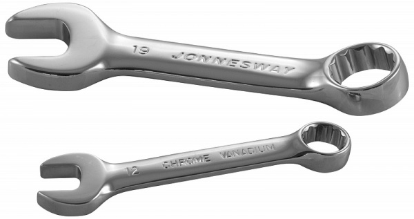 Ключ гаечный комбинированный короткий, 9 мм Jonnesway W53109