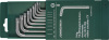 Комплект угловых ключей Torx с центрированным штифтом Т10-Т50, S2 материал, 9 предметов Jonnesway H08MTP09S