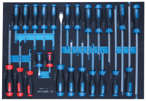 Набор отверток, ложемент, 24 предмета 9-31124MRV King Tony