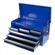Ящик инструментальный, 6 полок, синий 511-06570B Мастак
