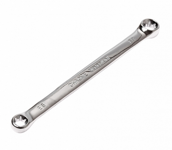Ключ накидной TORX E6хE8, длина 114мм JTC-EF0608