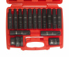 Набор бит 3/4 SPLINE Е18-24, TORX Т60-100, HEX Н17-24 ударных с держат. 3/4, 1 107мм 16 пр. JTC-J616C