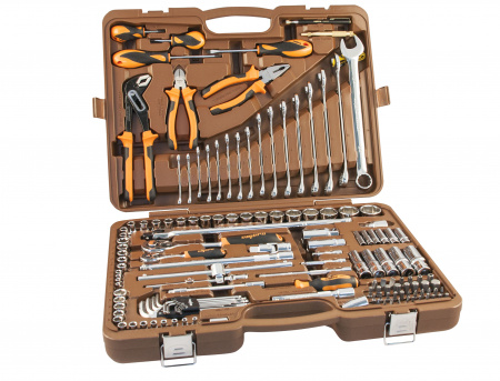 Набор инструмента универсальный OMBRA  1/4", 1/2"DR, 143 предмета