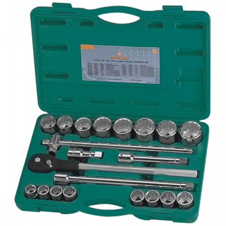 Набор головок торцевых дюймовых 3/4"DR, 7/8"-2", с аксессуарами, 21 предмета JONNESWAY S04H6422S