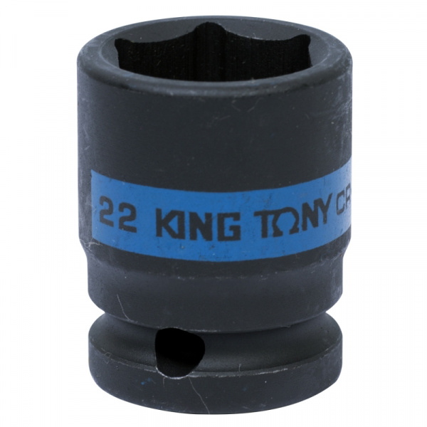 Головка торцевая ударная шестигранная 1/2", 22 мм 453522M King Tony
