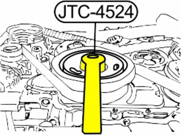 Фиксатор коленвала (FORD) JTC-4524